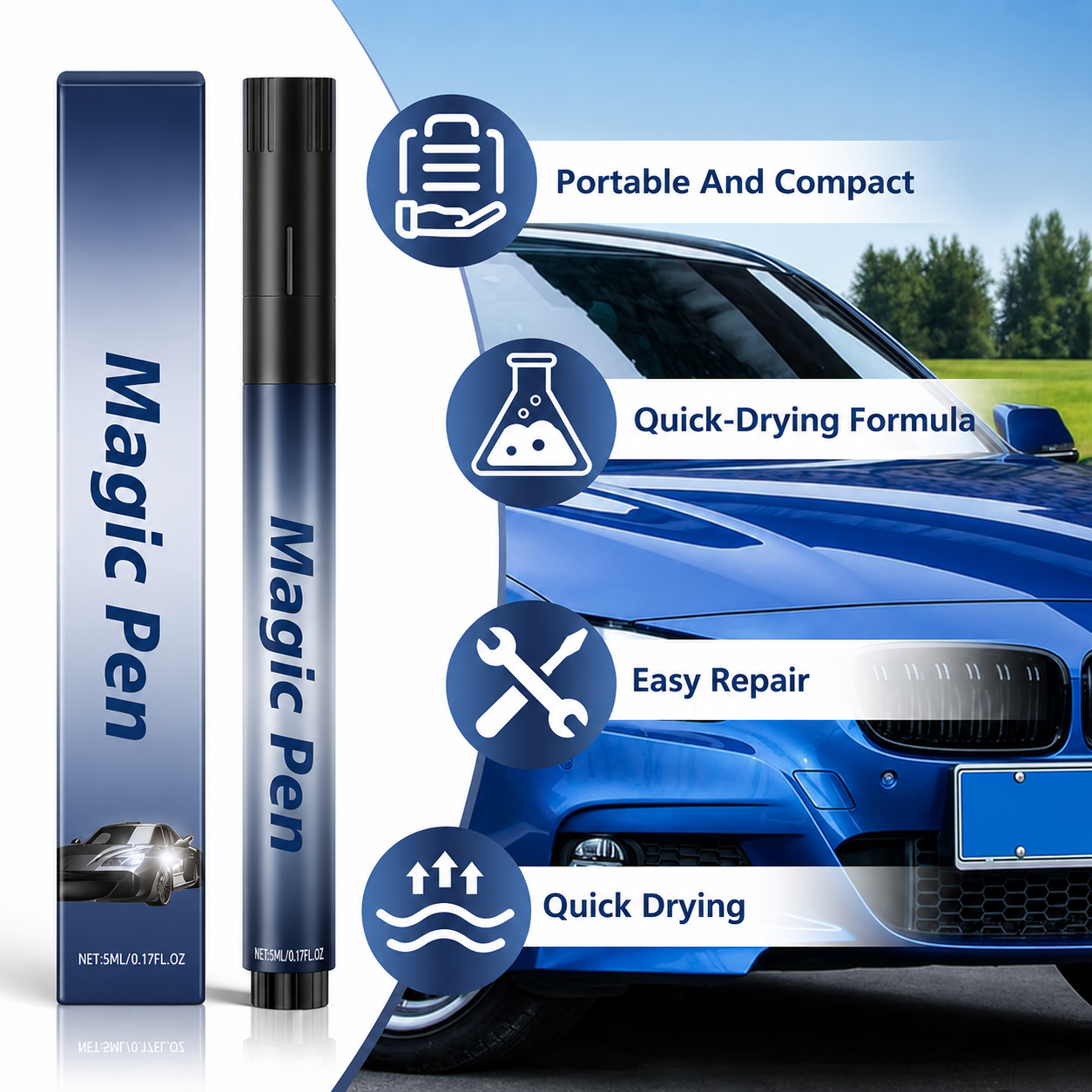 🚗Magic Car Scratch Removal Pen