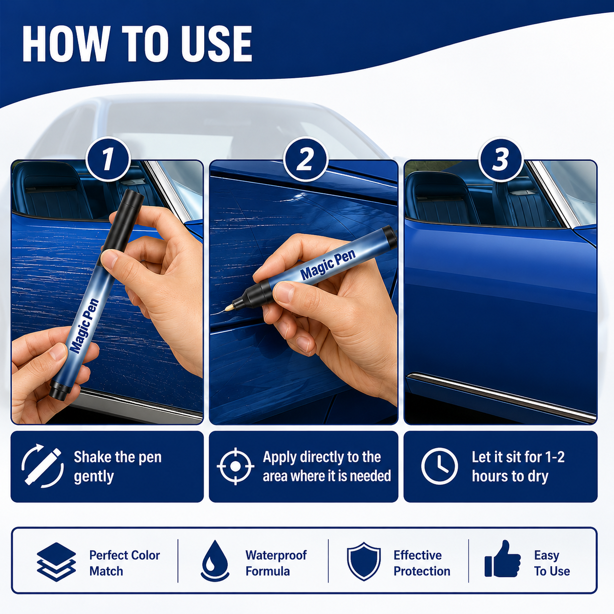 🚗Magic Car Scratch Removal Pen