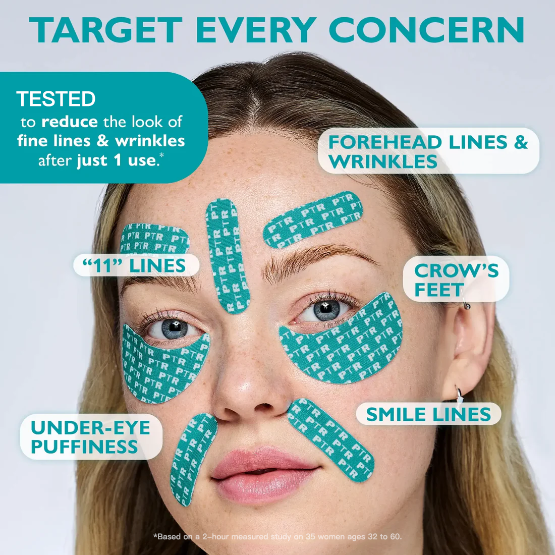Leanhope Révéler Peptide Face & Eye Tape
